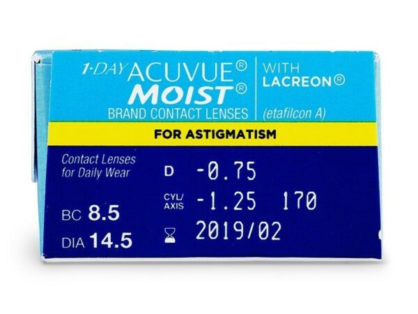 Acuvue 1 Day Moist for Astigmatism